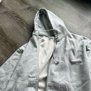 Brandy Melville oversized grey hoodie
